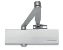 Доводчик Abloy DC200 (тяга в комплекте) серебро