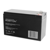 Аккумулятор 12V 7Ah Robiton VRLA12-7 (Размеры: 151х65х95 мм)