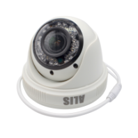 Видеокамера ALIS AHD CAD-3452AHD-1mpx (white) 2.8-12mm/2 mpx/90°/цветная/куполь/внут/ИК подсв