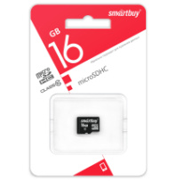 Карта памяти micro SD 16Gb SmartBuy class 10 без адаптера LE Карта памяти micro SD 16Gb SmartBuy class 10 без адаптера LE